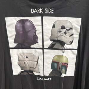 Star Wars Dark Side Black Tee 2X